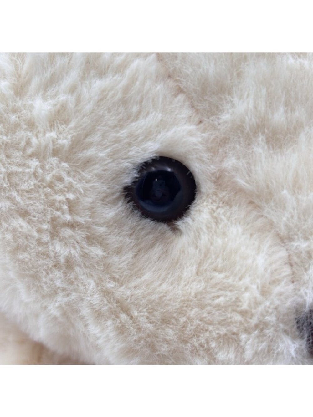 Hug & Luv Cream Tan Easter Bunny Rabbit Lop Ear Sitting Stuffed Animal Plush 9" - Picture 5 of 13